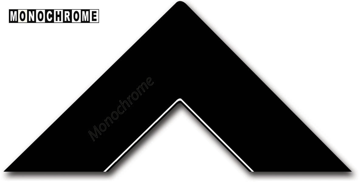 Картон Colourmount Monochrome, чёрный/белый/чёрный 2,8 мм