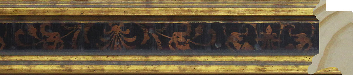 ZC 489-01 Деревянный багет Валенсия 'Версаль'