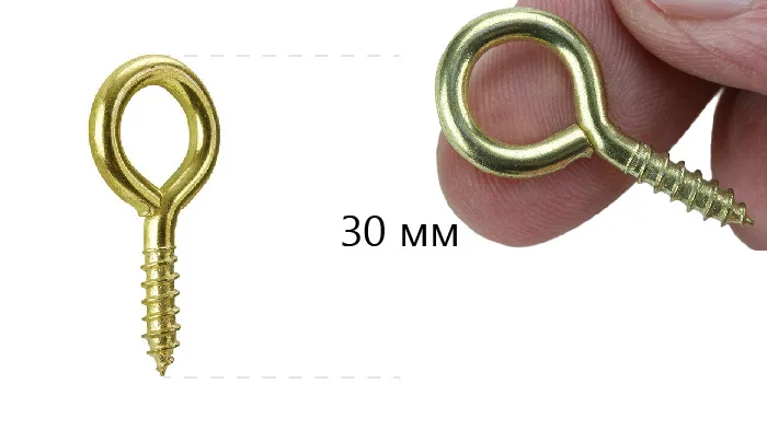 Фото Винт-глазок 30мм (250шт.)