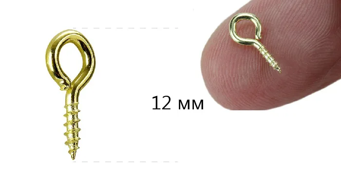 Фото Винт-глазок 12мм (500шт.)