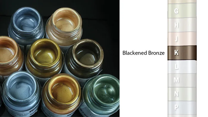 Фото Ваксы "Liquid Metal" Blackened Bronze, 30мл