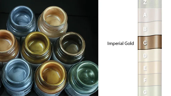 Фото Ваксы "Liquid Metal" Imperial Gold, 30мл