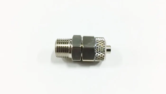 Фото Фитинг прямой зажимной 1/8"х 6 mm для багетной мастерской
