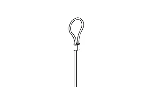 Фото Стальной трос с петлей, 300 см для картин от ЛИОН 